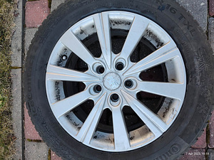 16" RS Continental 205/60/16 IceContact 2 rehvidega (5 foto / 9)