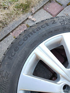 16" RS Continental 205/60/16 IceContact 2 rehvidega (6 foto / 9)