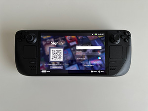 Steam Deck OLED 512 GB + case + alus, GARANTII (1 foto / 3)