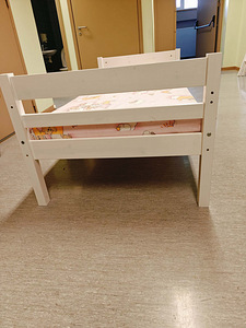 Müüa täispuidust lastevoodi Nova 160x75 koos madratsiga (3 foto / 5)