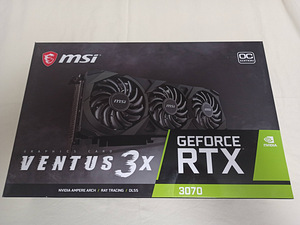 MSI RTX 3070 VENTUS 3X PLUS 8G OC (1 foto / 2)
