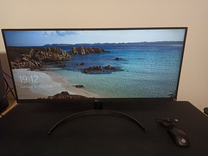 Монитор LG Ultrawide 34", IPS, 2560x1080, 75 Гц, 21:9 (1 фото из 2)