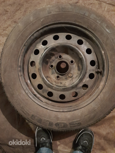 KIA ,HYNDAI veljed 17" (5×114,3)+ 215/60 suvirehvid. 1tk