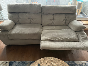 Реклайнер диван Brassville Graystone (2 фото из 3)