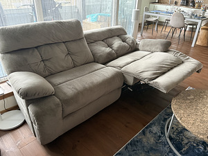 Реклайнер диван Brassville Graystone (3 фото из 3)