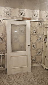 Liuguks rööbastel 200×90, lükanduks rööbastel (1 foto / 8)