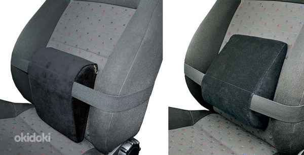 Подушка спинки carPad для автокресла для дополнительной поддержки и комфорта поясницы (фото #2)