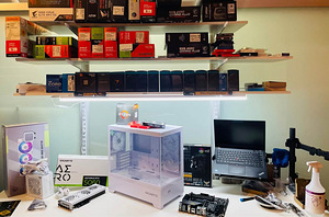Mänguri PC Ryzen 5, 16GB, RTX 5060, vesi jahutus (2 foto / 6)