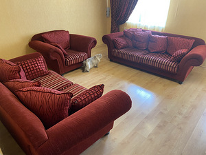 Комплект, 2 дивана + кресло (2 фото из 5)