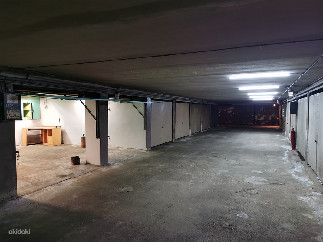 Подземный гараж фото
