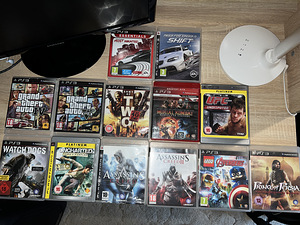 Playstation 3 + 13 mängu + 2 controller (2 foto / 2)