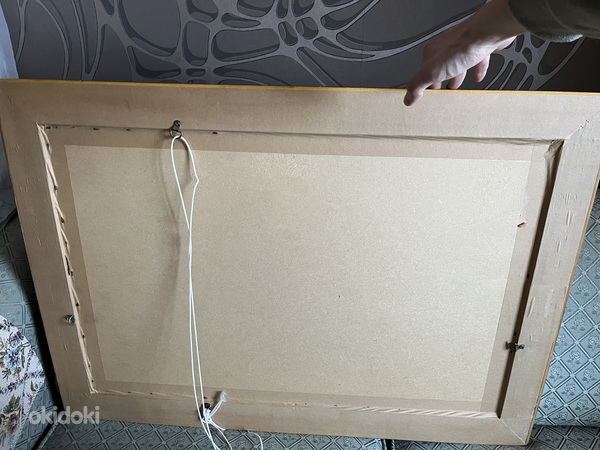 Кристальное зеркало 90x60