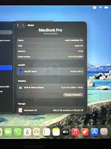 MacBook Pro 13’ M1 2020 512SSD (7 foto / 7)