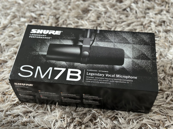 Динамический микрофон Shure SM7B (фото #1)