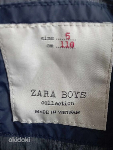 ZARA BOYS стеганая куртка для мальчиков S/K. (фото #4)