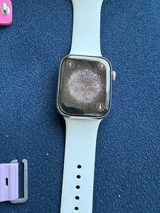 Apple Watch Series 8 45 мм GPS+Cellular серебристая нержавеющая сталь (6 фото из 6)