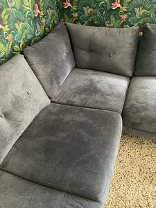 Tumesinine Eesti Disain Nurgadiivan / Dark Blue Corner Couch (5 foto / 10)