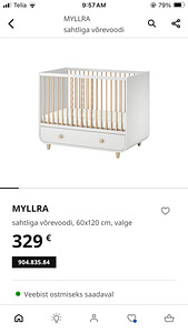 3-ühes roosa lastevoodi / võrevoodi (6 foto / 9)