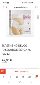 Bandaaz rasedatele, Gerda, suurus 3, M-XL (3 foto / 3)