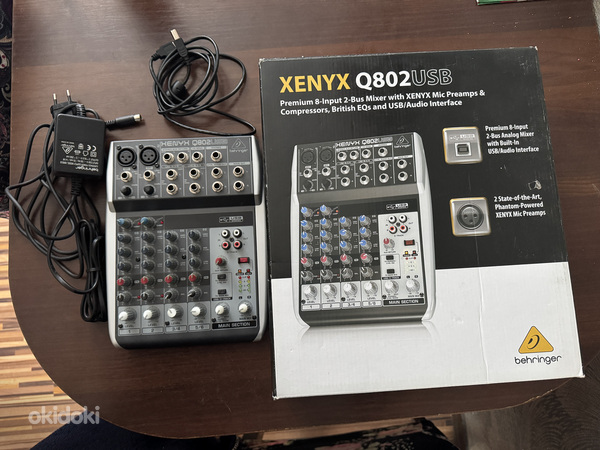 Behringer Xenyx Q802USB mikser