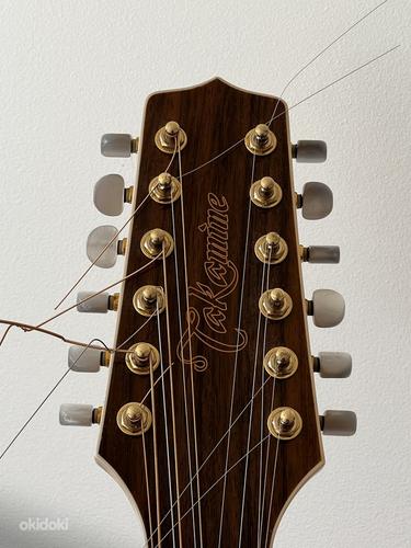 TAKAMINE 12 струнная электроакустическая гитара (фото #4)