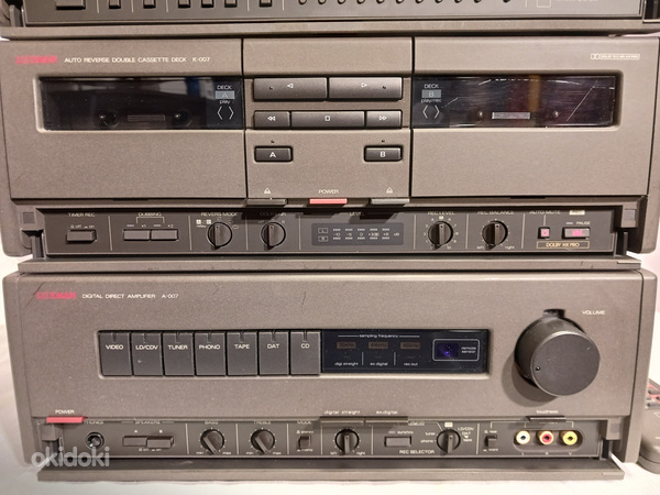 Luxman 007 стерео комплект + пульт управления (фото #7)