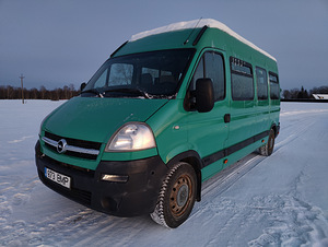 Opel Movano 2.5 16 istekohta, webasto (1 foto / 10)
