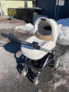 Teutonia BeYou V2 14 vanker / käru / valge nahk (1 foto / 4)