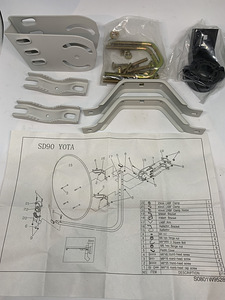 SD90 Yota parabooli / satteliit antenni kinnitus komplekt (1 foto / 1)