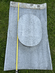Plekist katuseluuk / plekkkatuse luuk 125cm x 75cm (1 foto / 5)