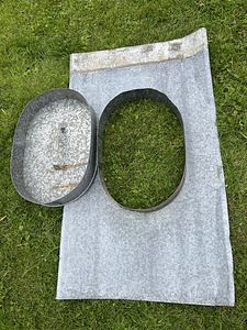 Plekist katuseluuk / plekkkatuse luuk 125cm x 75cm (2 foto / 5)
