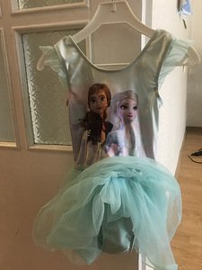 Frozeni kleit- trikoo, 98/104 (2 foto / 4)