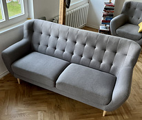 Продам 3-х местный диван и кресло Освальд