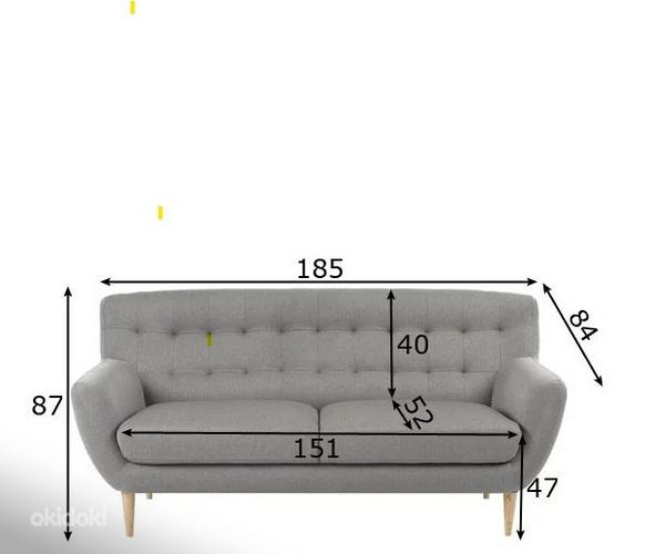 Продам 3-х местный диван и кресло Освальд (фото #4)