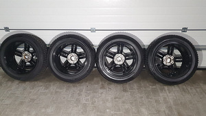 BMW диски + шины + датчики давления (3 фото из 6)
