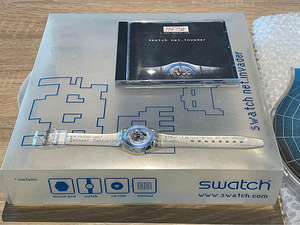 Swatch часы Net Invader новые, 2000 г.в. (4 фото из 4)