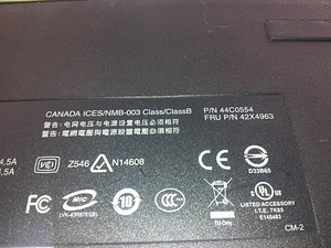 Thinkpad X200 Ultrabase - 44C0554 42X4963 (4 foto / 7)