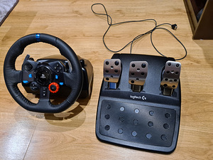 Logitech G29 (rool+pedaalid+käigukang) paku hind (2 foto / 7)
