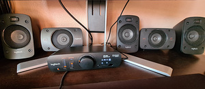 Logitech Z906 5.1 arvutikõlarid (2 foto / 10)