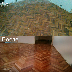 Parketi lihvimine ja lakiga katmine (1 foto / 3)