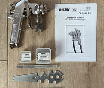 Uus! DeVilbiss JGA-558AC-62HD pihustuspüstol
