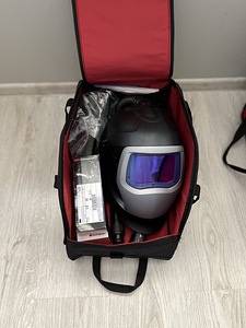 UUS! 3M Keevitusmask 9100 Air 9100XX filter & Adflo ja Kott (1 foto / 3)