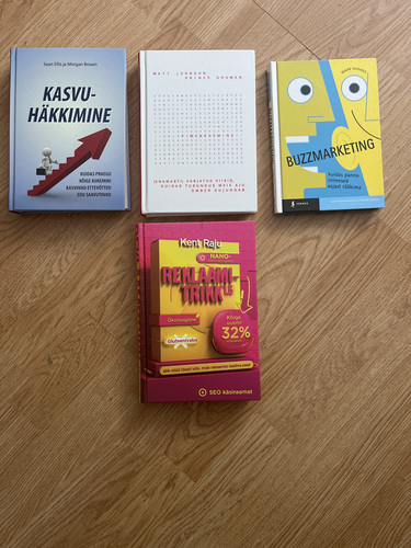 Книги; Рекламный трюк, Buzzmarketing, Growth Hacking, Слепое зрение