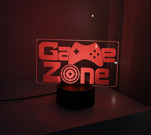 Gamer-teemaline led lamp (3 foto / 6)
