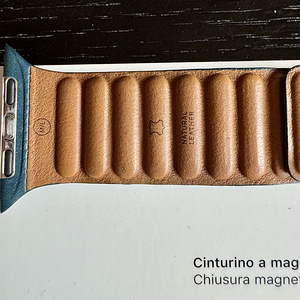 Apple watch originaal magnetitega nahkrihm 44mm M/L (3 foto / 5)