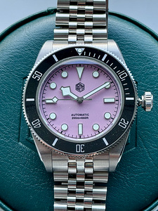 San Martin 40mm pink diver (1 foto / 5)