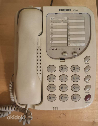Настольный телефон CASIO (фото #1)