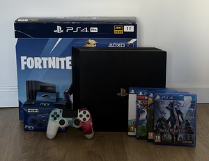 Sony Playstation 4 Pro 1TB/ CUH-7216B / Heas seisukorras (1 foto / 1)