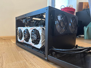 Mini ITX mänguarvuti - i7 6700, gtx 1070 8GB (4 foto / 9)