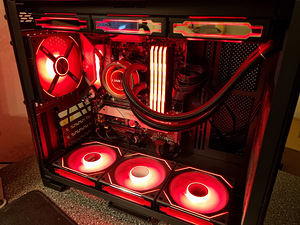 R7 5800x, 3060Ti, Arvuti, Lian Li moditud korpus 14" FHD (7 foto / 8)